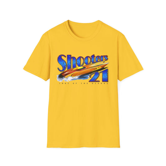 Shooters 21 Retro T-Shirt — Vintage Car Graphic Tee