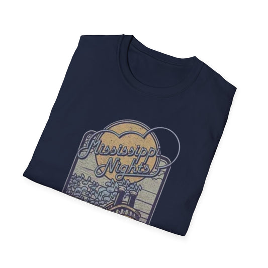 Mississippi Nights St. Louis Unisex Retro T-shirt