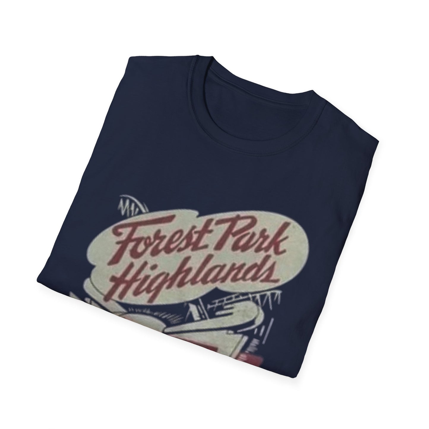 Forest Park Highlands St. Louis Unisex Retro T-shirt