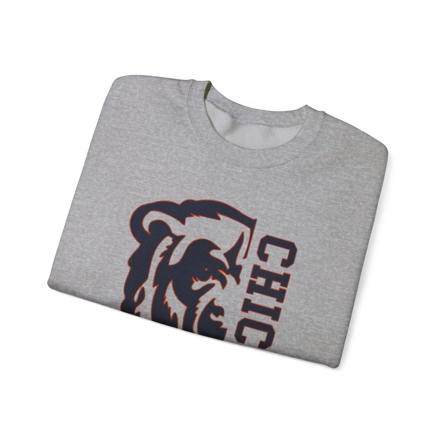 Chicago Football Crewneck Sweatshirt | Sports City Logo Apparel