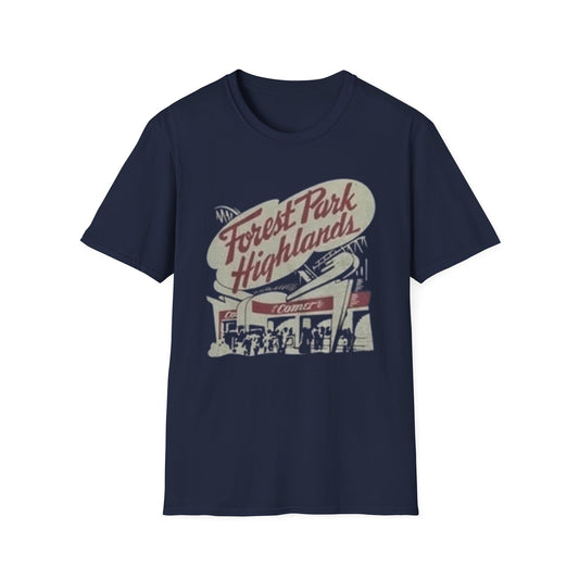 Forest Park Highlands Vintage Diner T-Shirt