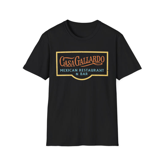 Casa Gallardo Mexican Restaurant Logo T-Shirt | Vintage Sign Tee
