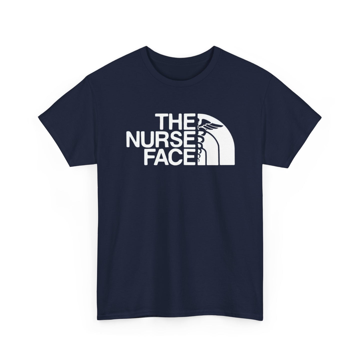 Nurse Face Unisex Heavy Cotton Tee Tshirt