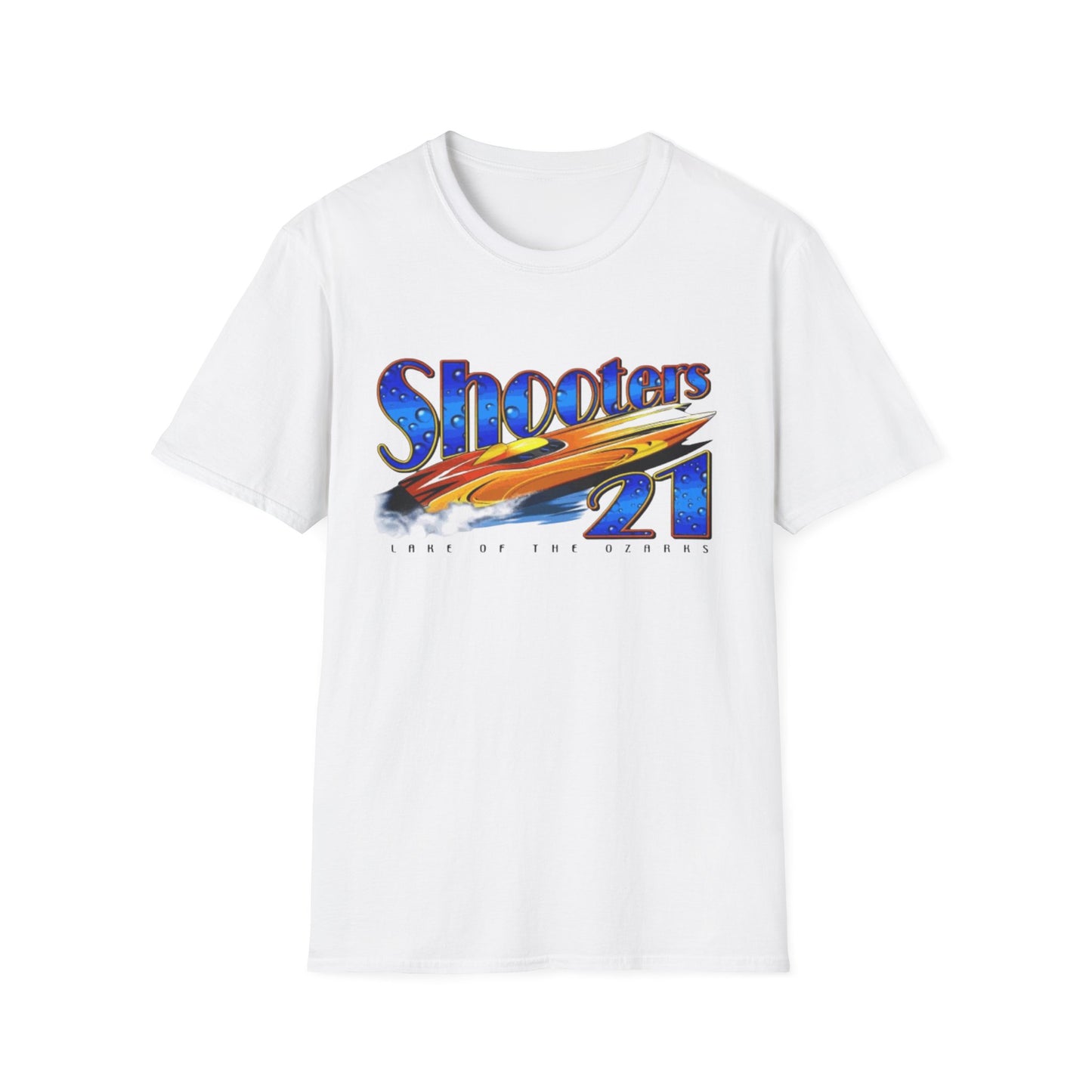 Shooters 21 Retro T-Shirt — Vintage Car Graphic Tee