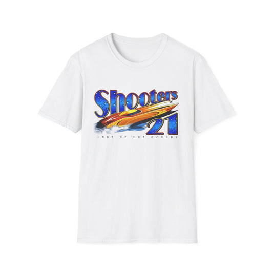 Shooters 21 Retro T-Shirt — Vintage Car Graphic Tee