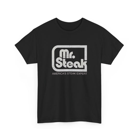 Mr. Steak T‑Shirt — "America's Steak Expert" Vintage Logo Tee