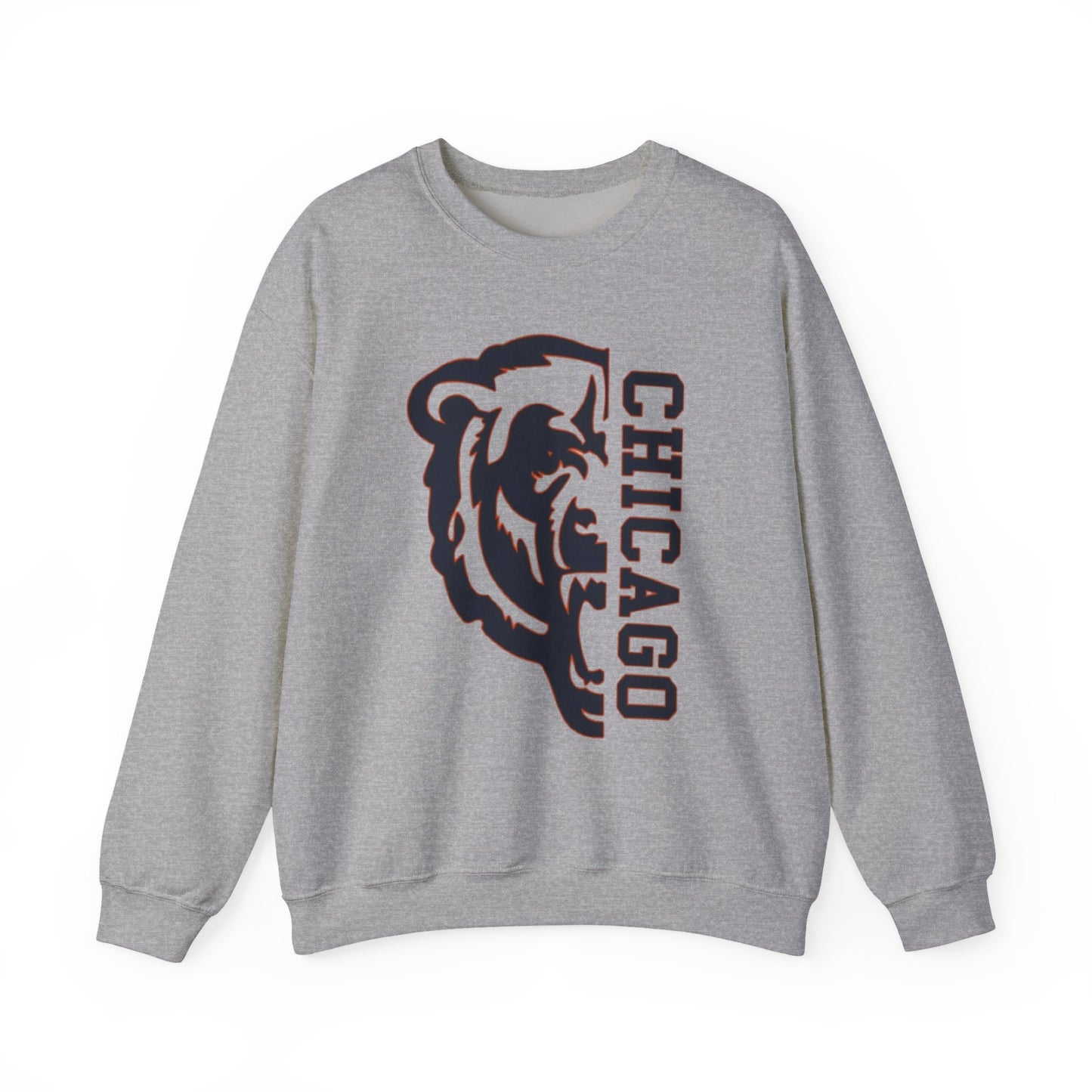 Chicago Football Crewneck Sweatshirt | Sports City Logo Apparel